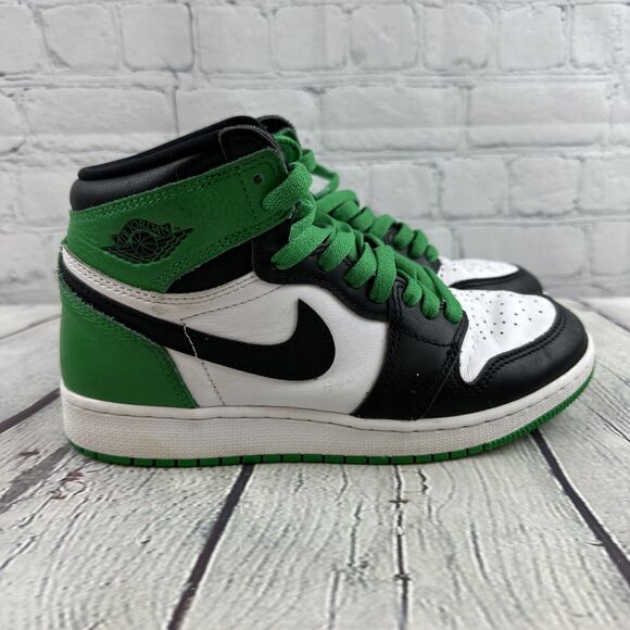 Nike Air Jordan 1‎ Retro High OG GS Lucky Green FD1437-031 Size 5.5Y / 7Wmns